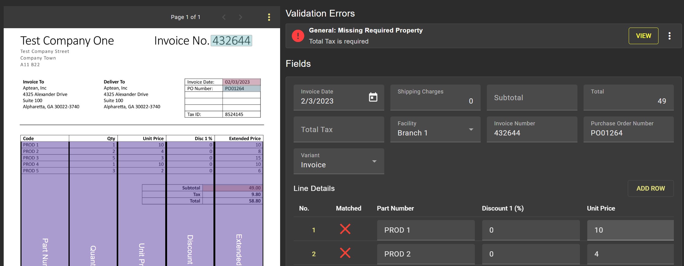Document 2 has failed to fully process